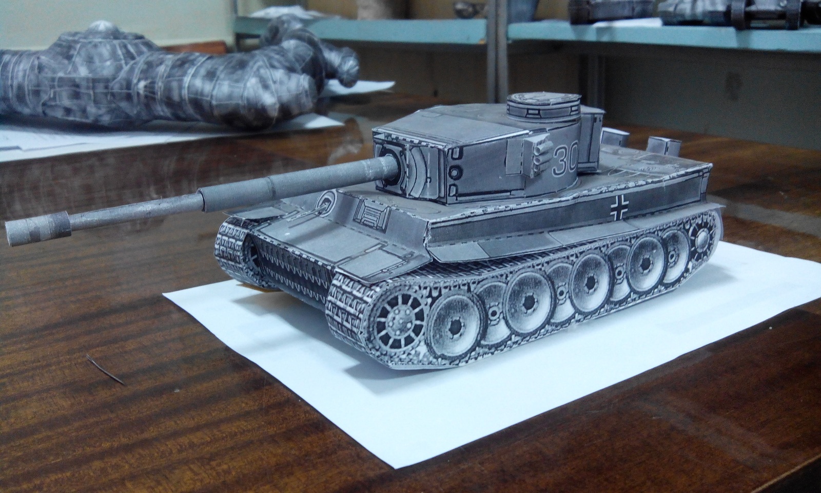 Paper tanks. - My, Tanks, World of tanks, Paper modeling, Modeling, Hobby, Needlework, Creation, Longpost, Papercraft