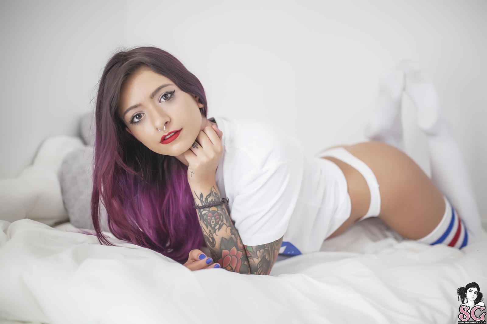 Samis - serendipity - NSFW, Suicide Girls, Девушка с тату, Девушки, Сиськи, Попа, Длиннопост, Клубничка