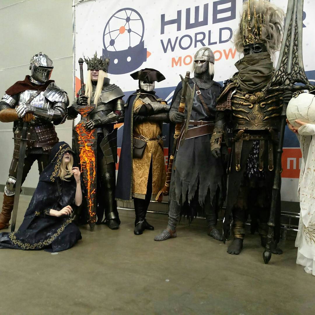 Dark Souls cosplay at Igromir 2017 - My, Dark souls, Cosplay, Igromir 2017, Longpost