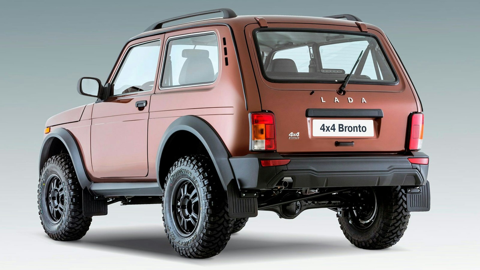 Лифтованная с завода “Нива” – LADA 4x4 Bronto | Пикабу