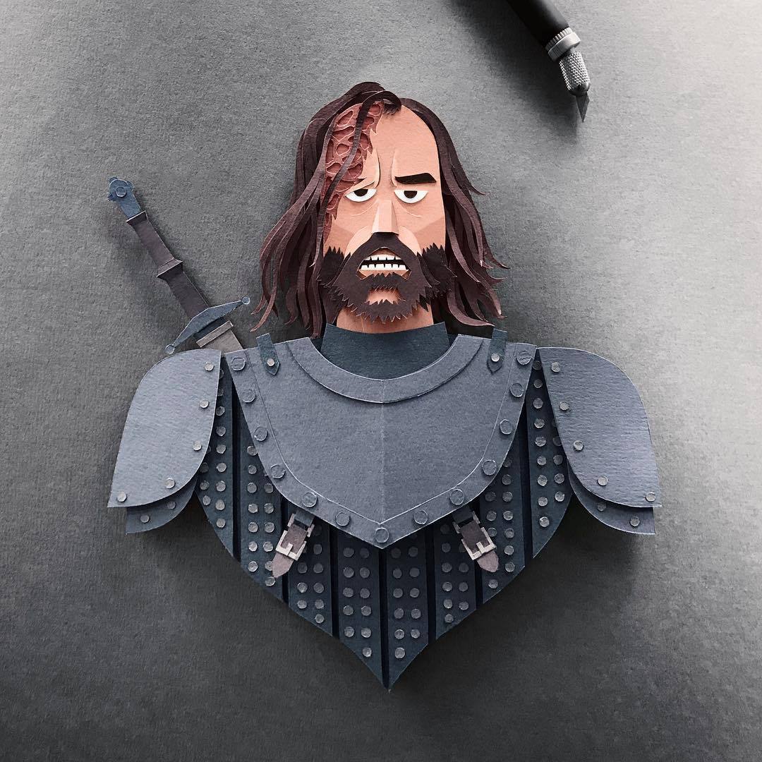 Paper Westeros - Game of Thrones, Paper products, Sandor Clegane, Petyr Baelish, Tyrion Lannister, , Longpost