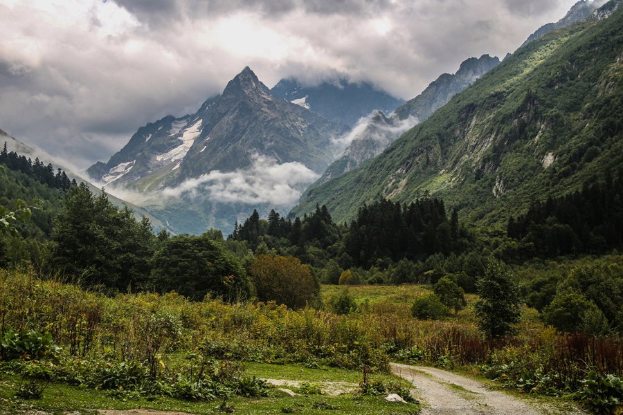 Caucasus - Longpost, Gotta go, Landscape, , The photo, Russia, Caucasus