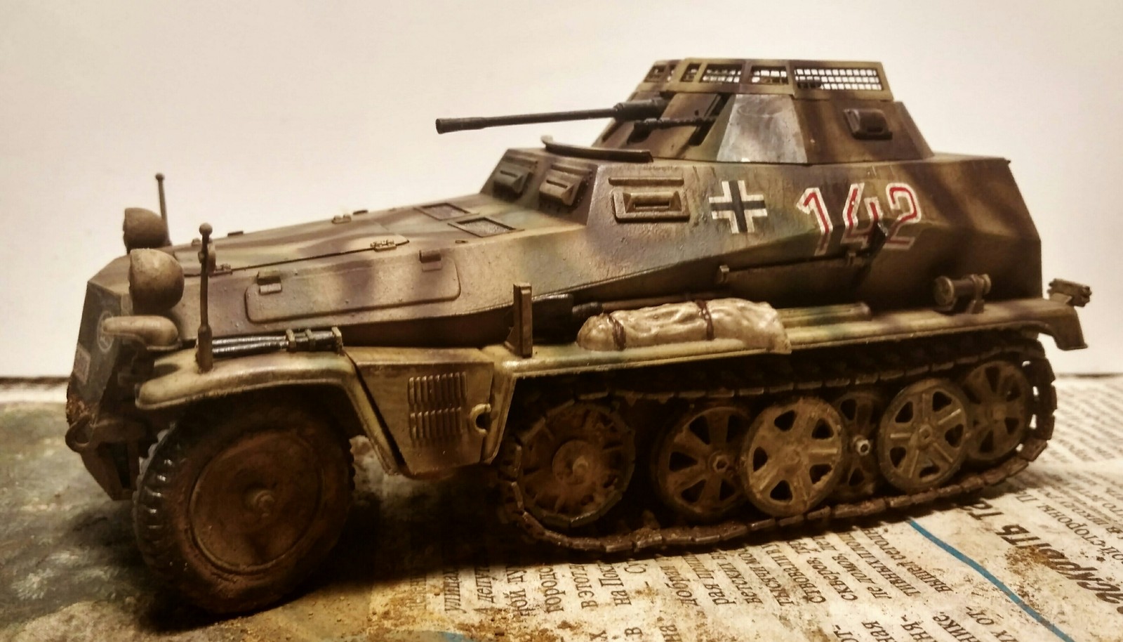 I did - My, Tanks, Prefabricated model, Longpost