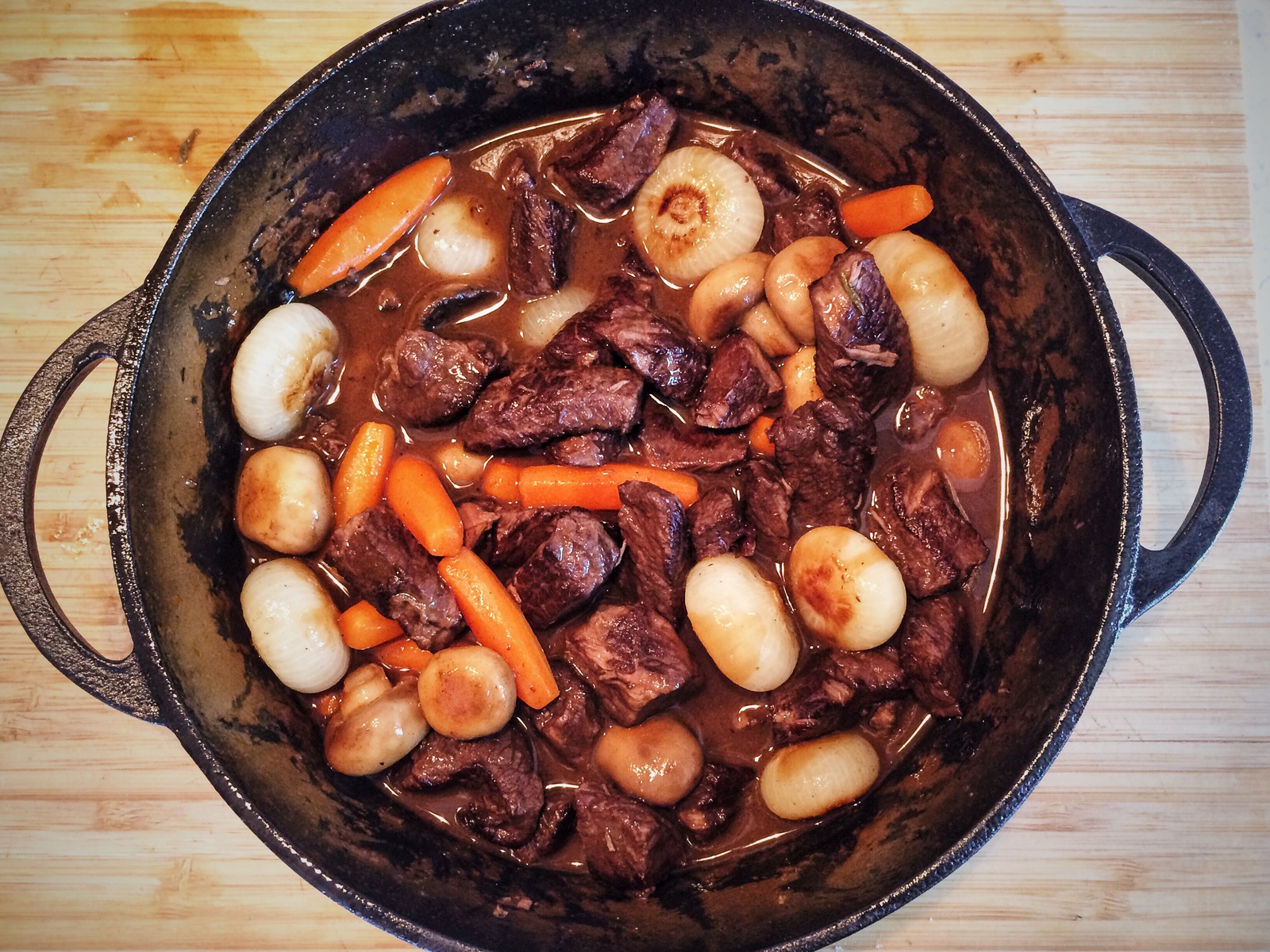 Биф- Бургиньон (Beef bourguignon) или с чего все начиналось.... | Пикабу