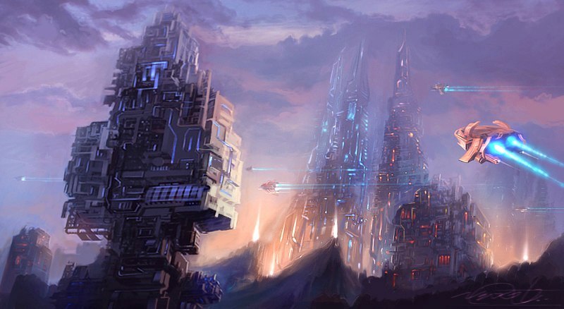 Cities of the future - Cities of the future, Art, Longpost