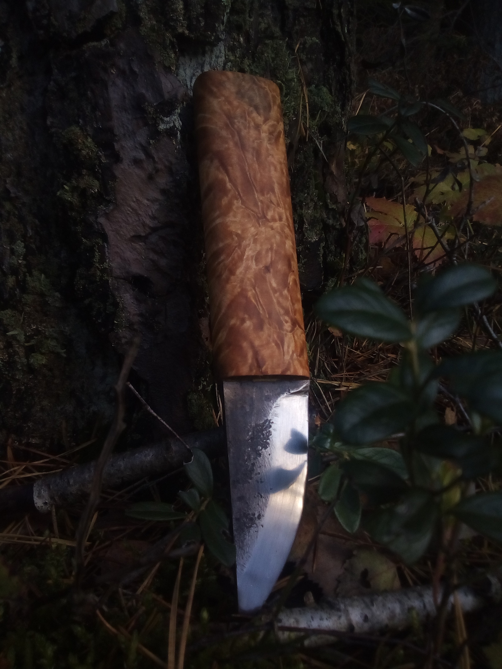 And again a knife, based on the northern ones. - My, Hobby, forge, Friday, Longpost