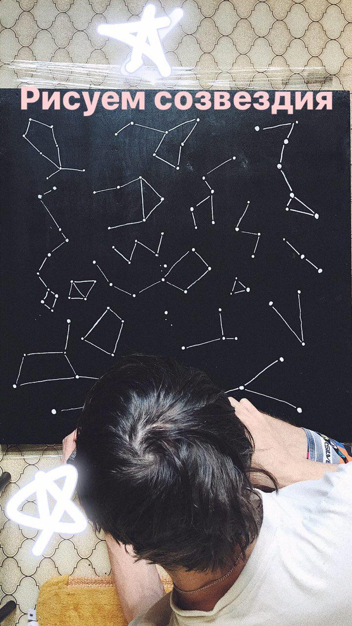 DIY decorative starry sky panel - My, With your own hands, Longpost, Starry sky, Crafts