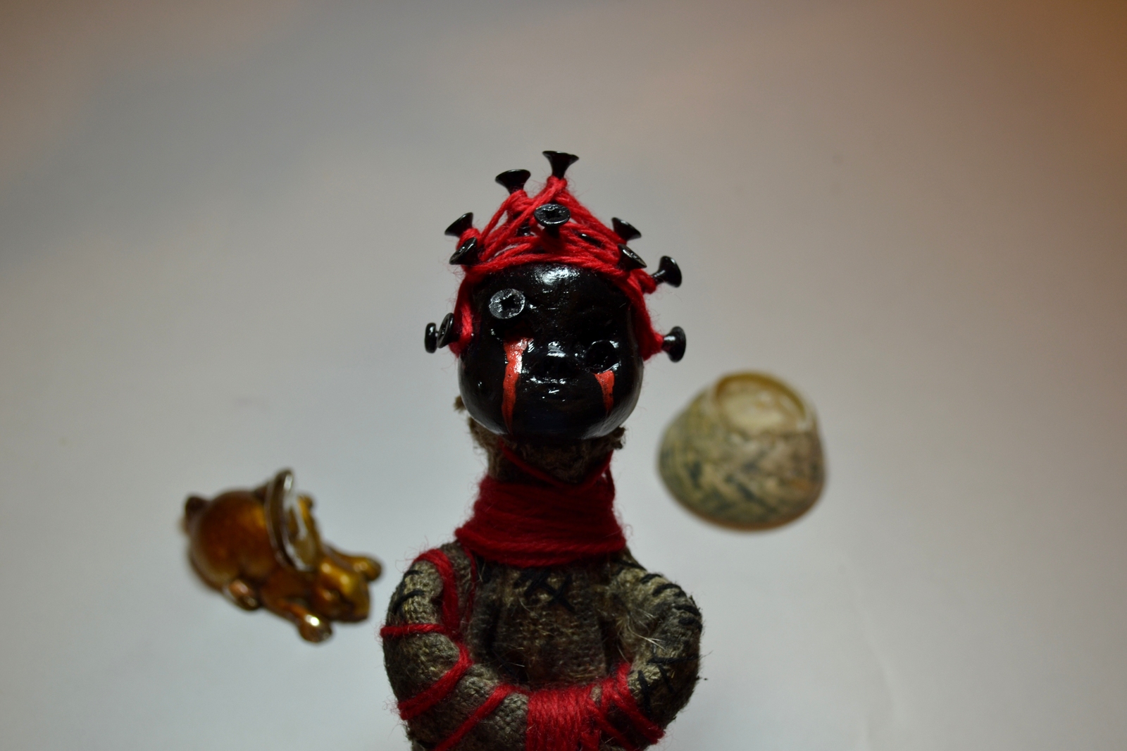 Fancy dolls - My, Needlework without process, Doll, Polymer clay, A voodoo doll, Longpost