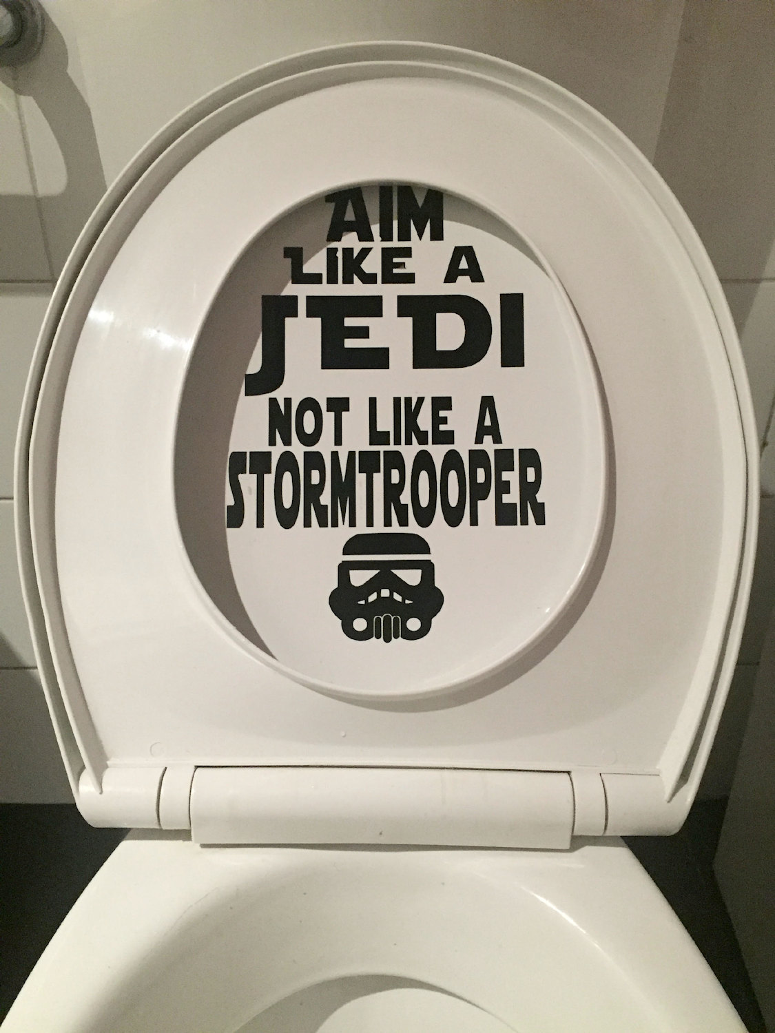 Let the force be with you - Toilet, Star Wars, Reddit