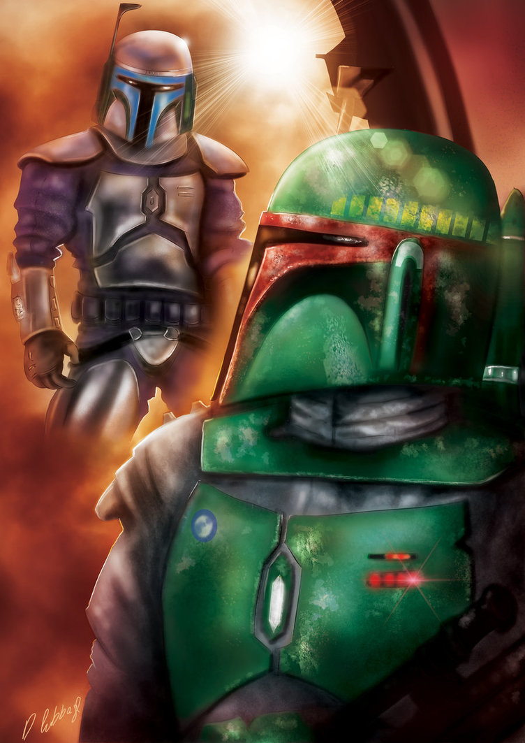 Beautiful Star Wars art - Star Wars, Boba95fet, Art, Longpost, Tag