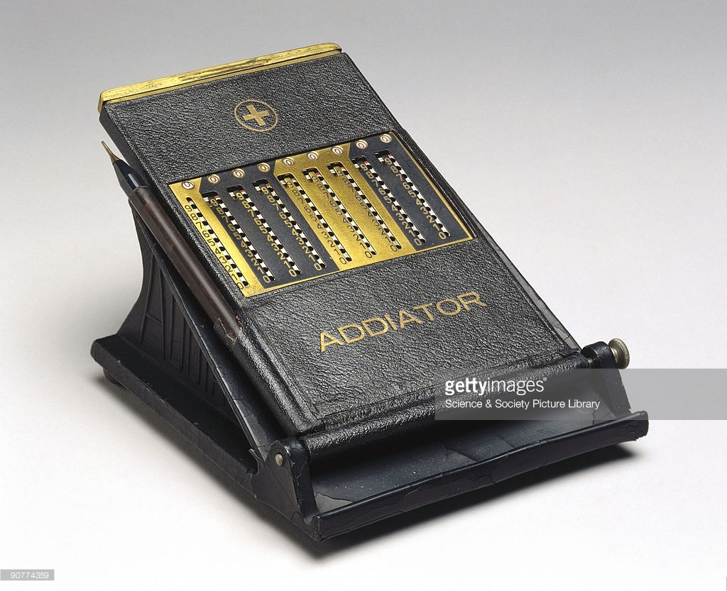 Mechanical era pocket calculators - Retro, Story, History of things, Technics, Calculator, Video, Longpost