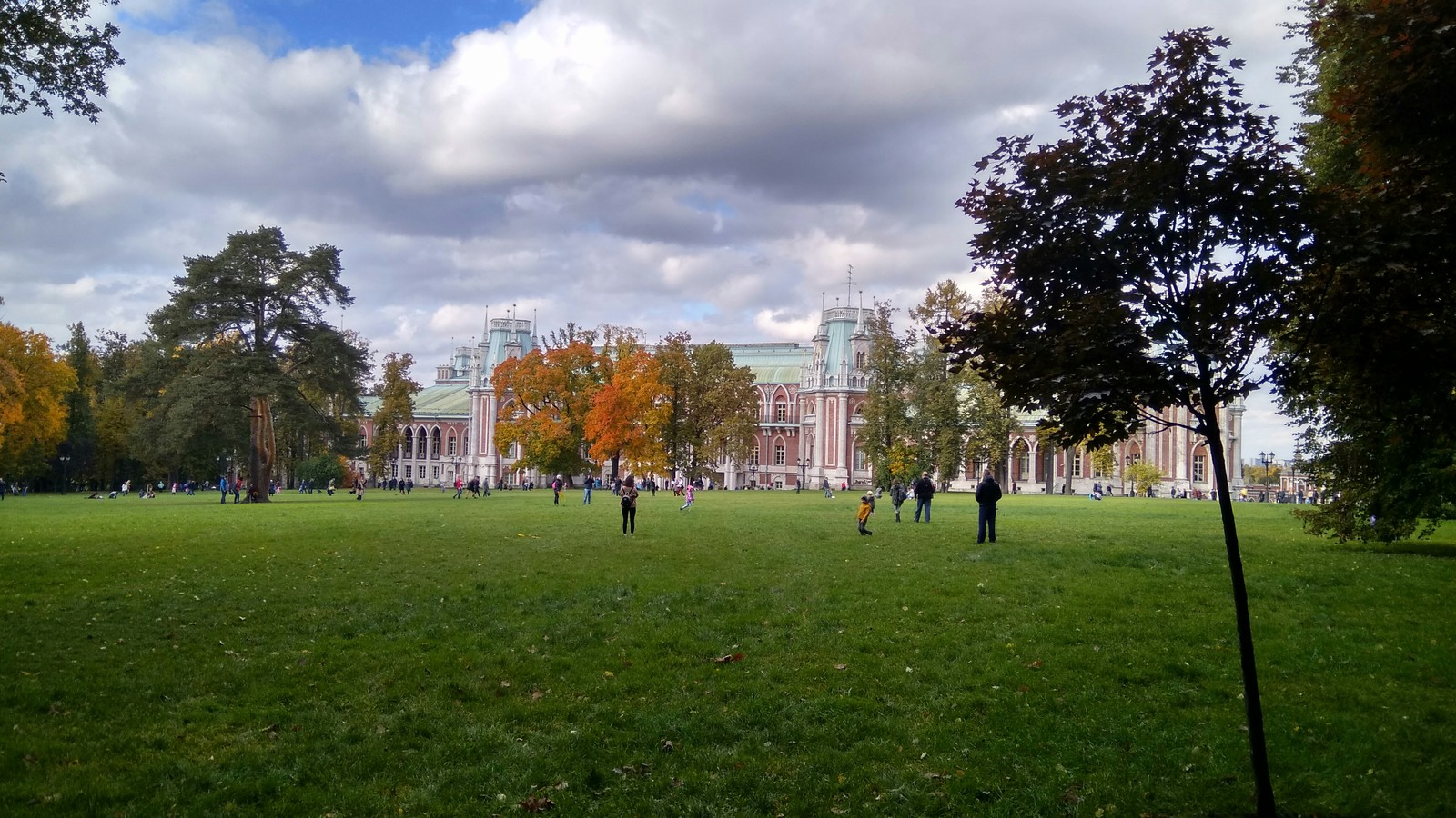 Golden autumn - My, Tsaritsyno, Longpost, Autumn, Xiaomi Mi Max