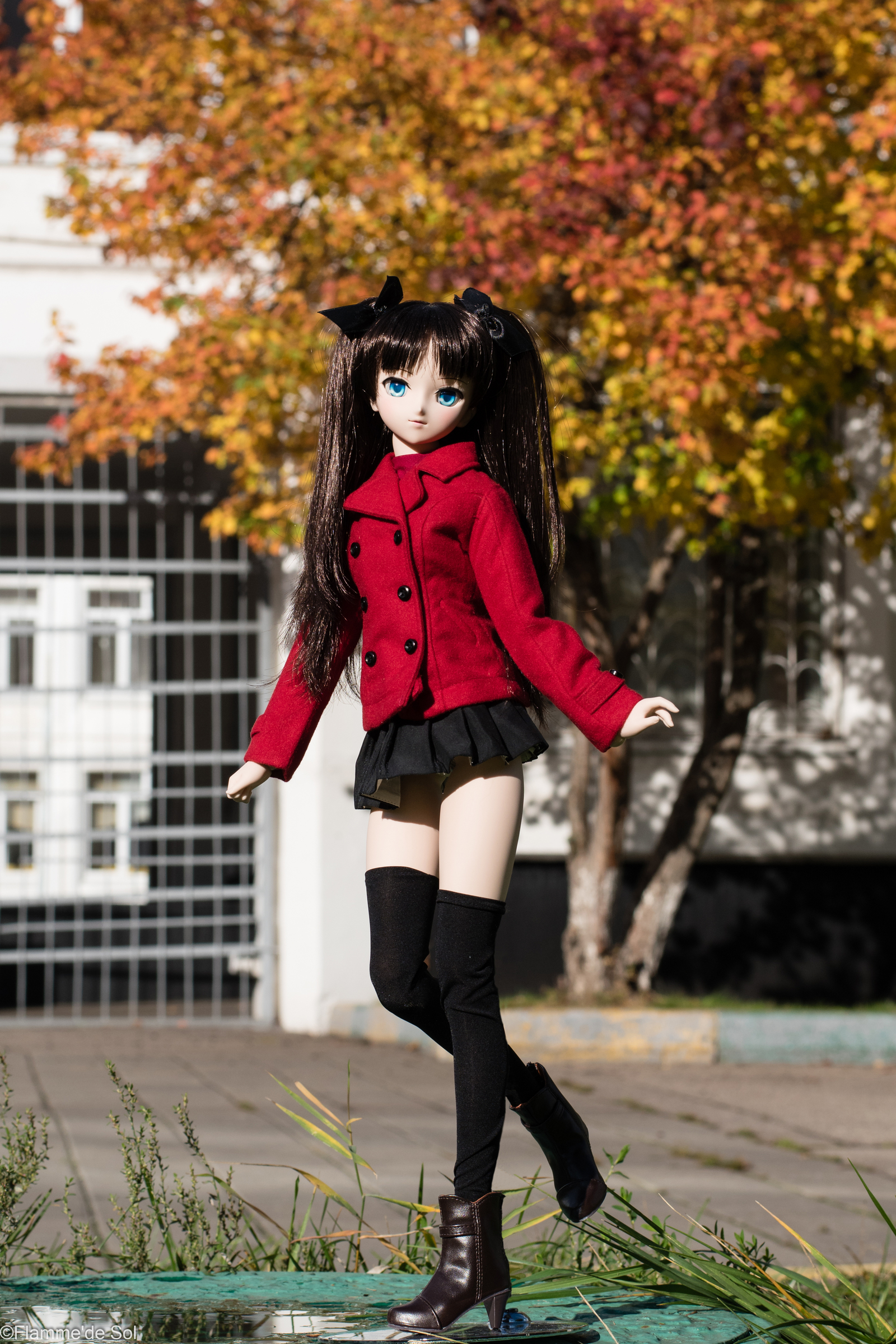 DollfieDream - Rin on a walk - My, Dollfiedream, Tohsaka rin, Anime, The photo, Hobby, Longpost