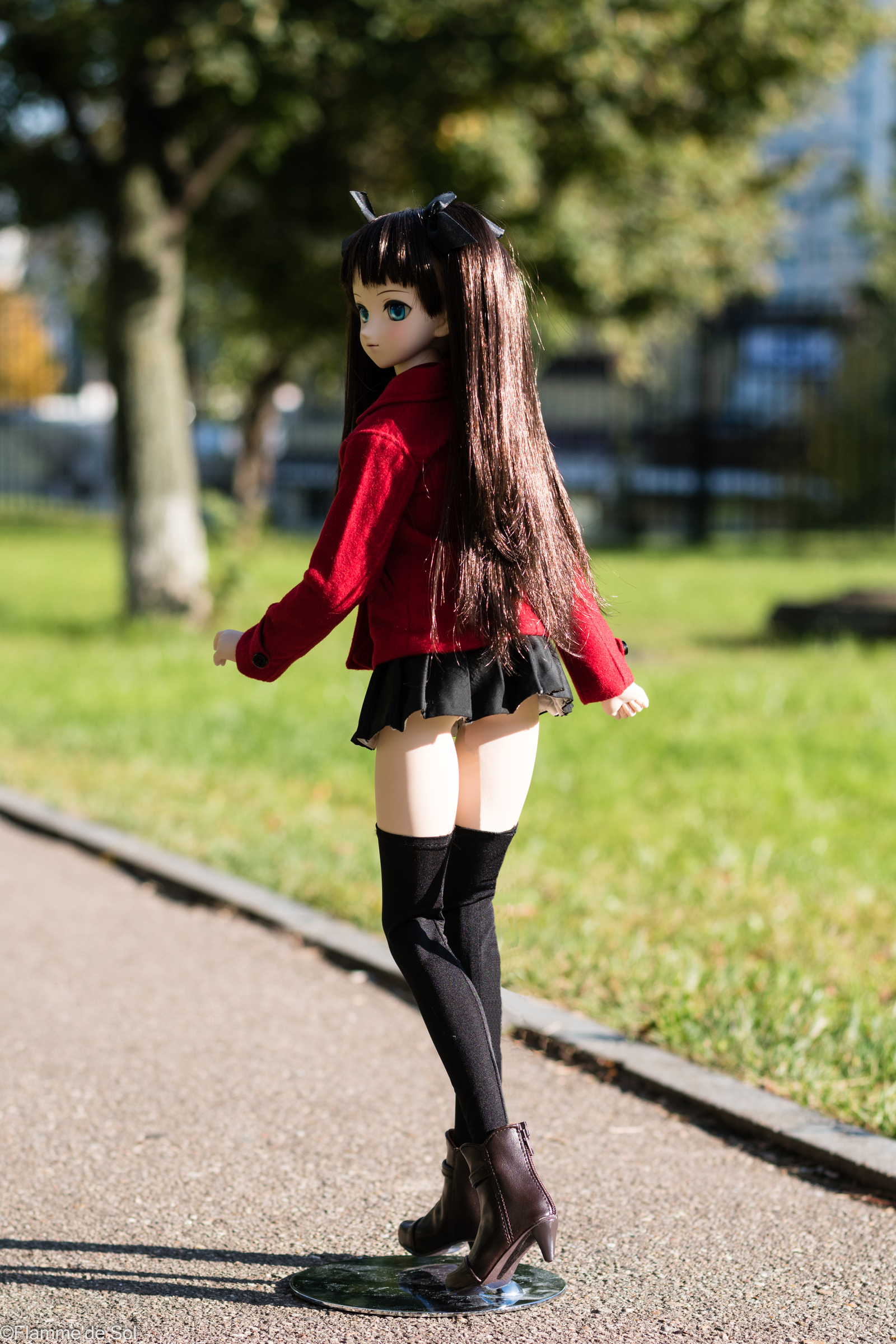 DollfieDream - Rin on a walk - My, Dollfiedream, Tohsaka rin, Anime, The photo, Hobby, Longpost