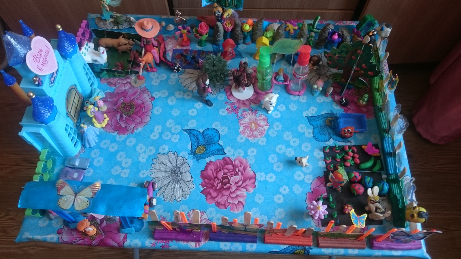 My 6 year old daughter gave me a present while I was at sea. - My, Daughter, Presents, Crafts, Plasticine, Children