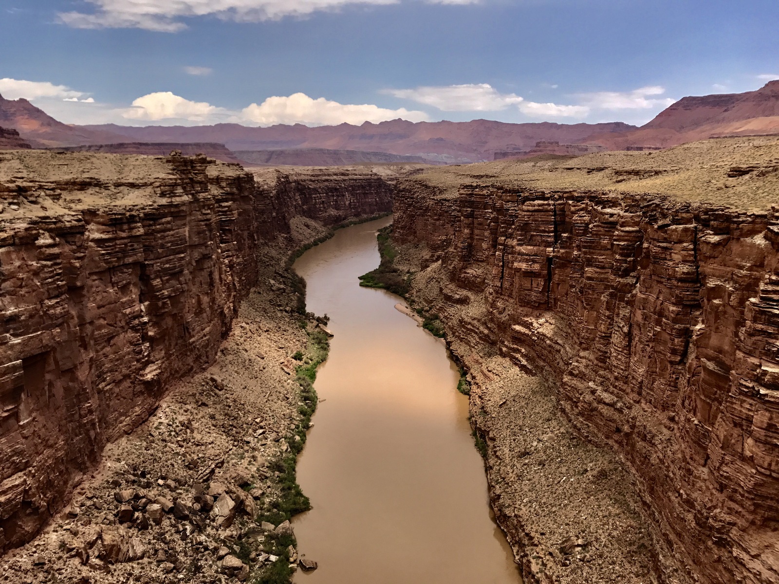 Navajo Bridge, Marble Canyon, Arizona - My, USA, Architecture, Travels, The photo, Navajo, , Canyon, Longpost