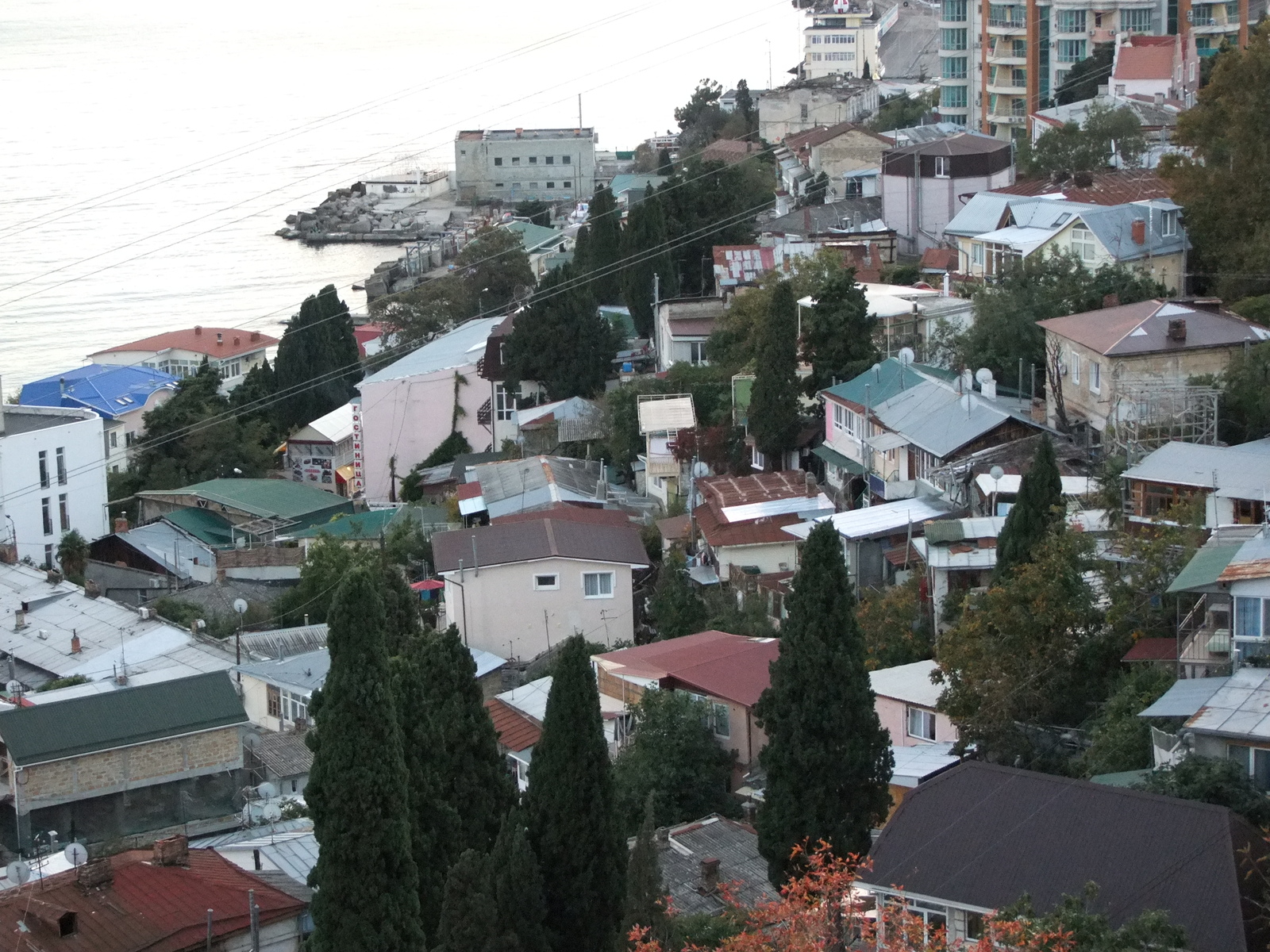 Evening over Yalta - My, Yalta, Skirts, , Longpost