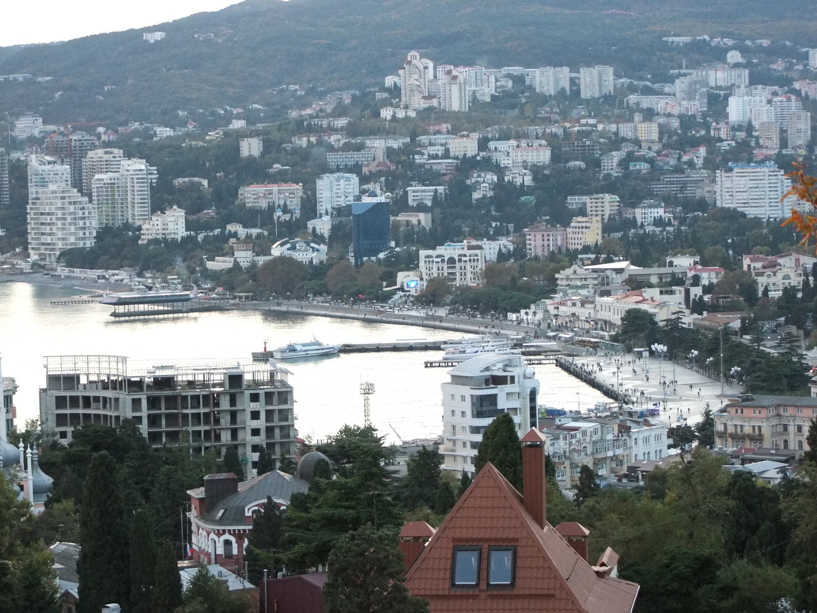 Evening over Yalta - My, Yalta, Skirts, , Longpost