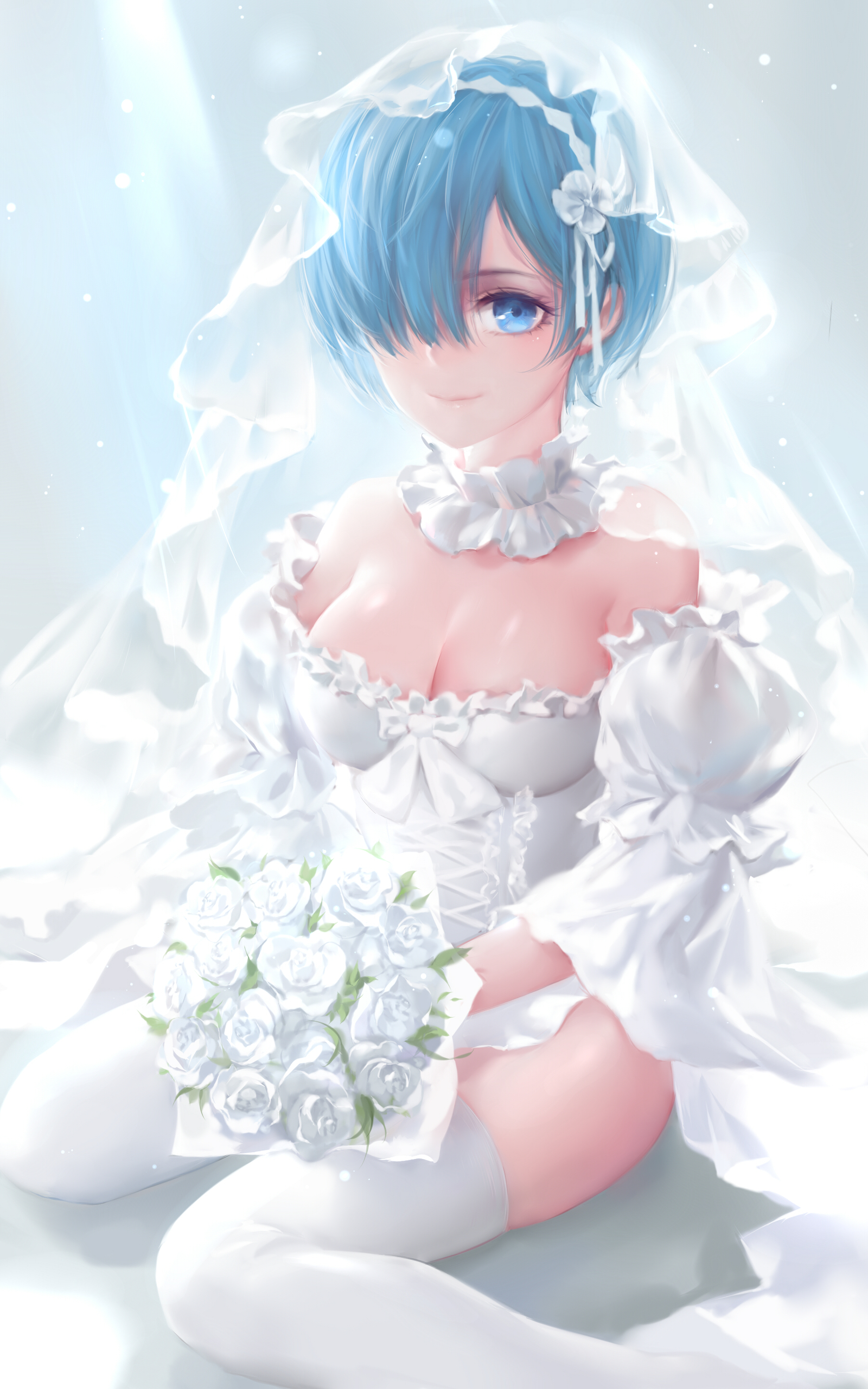 Rem - Re:Zero - Anime Art, Аниме, Re:Zero Kara, Rem, Rem (Re:Zero Kara)