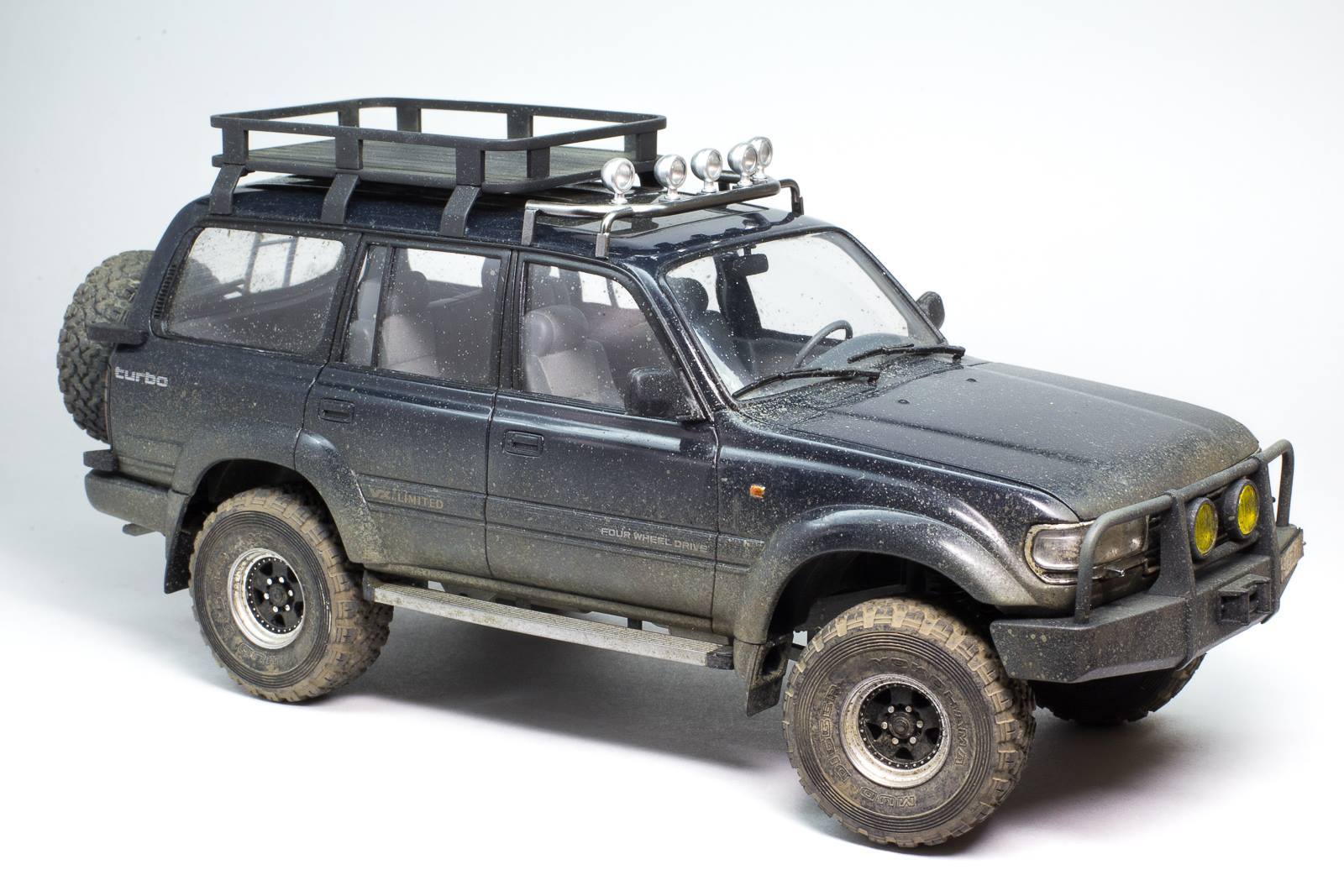 Land Cruiser 80 - My, Stand modeling, Toyota, Toyota Land Cruiser, Longpost