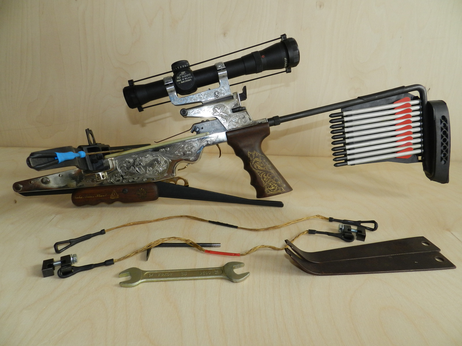 What do Tula masters do. - My, Crossbow, Handmade, Collecting, Longpost