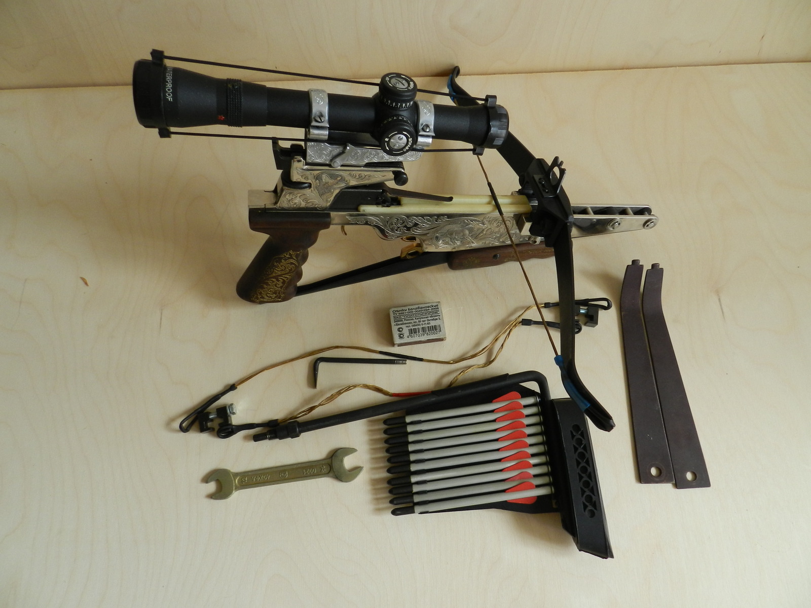 What do Tula masters do. - My, Crossbow, Handmade, Collecting, Longpost