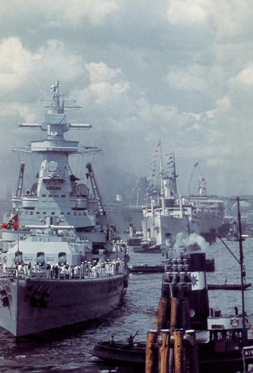 Arrival of the Legion Condor in Hamburg. May 1939 - Story, The photo, Fleet, Germany, 