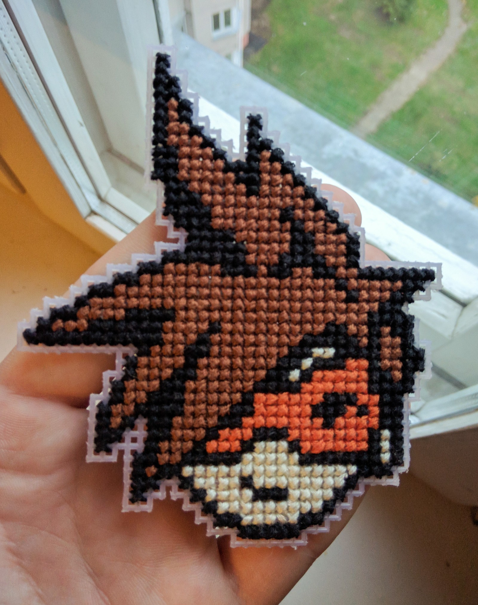 Tracer (embroidery) - My, Embroidery, With your own hands, Tracer, Overwatch