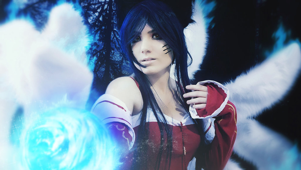 Ahri! - Ahri, League of Legends, Косплей, Девушки, A4th, Длиннопост