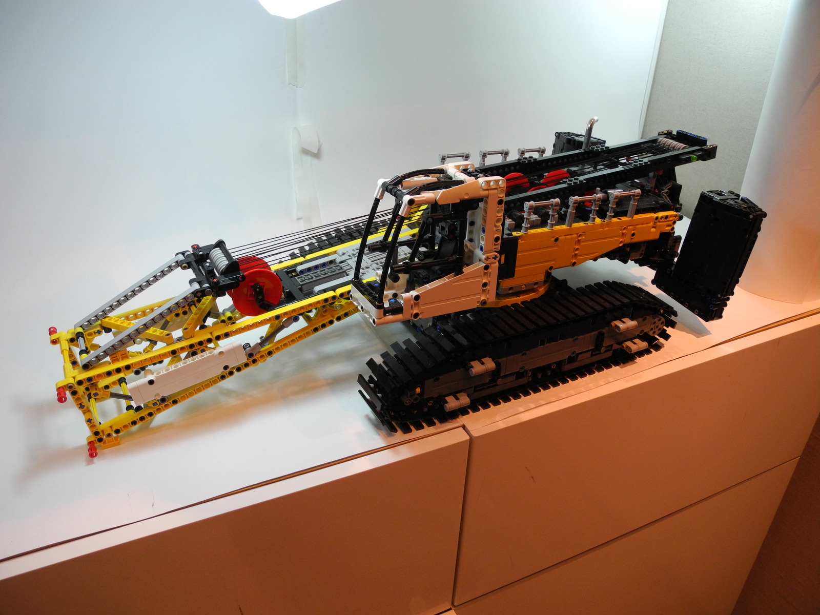 Lego Liebherr LR 1100 самоделка - Моё, LEGO, LEGO technic, Самоделки, Кран, Видео, Длиннопост