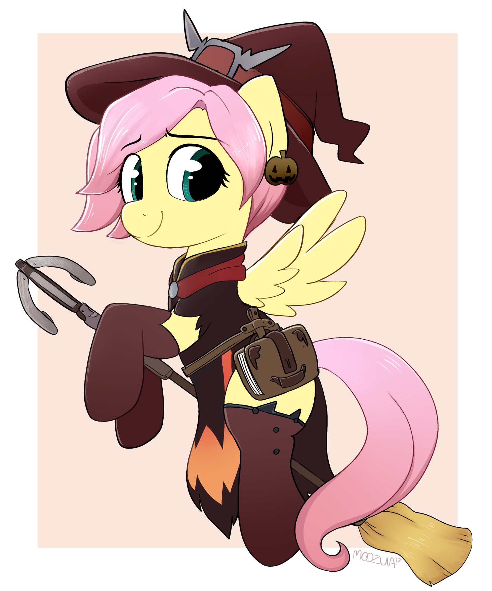 Flutterwitch - My Little Pony, PonyArt, Fluttershy, Moozua