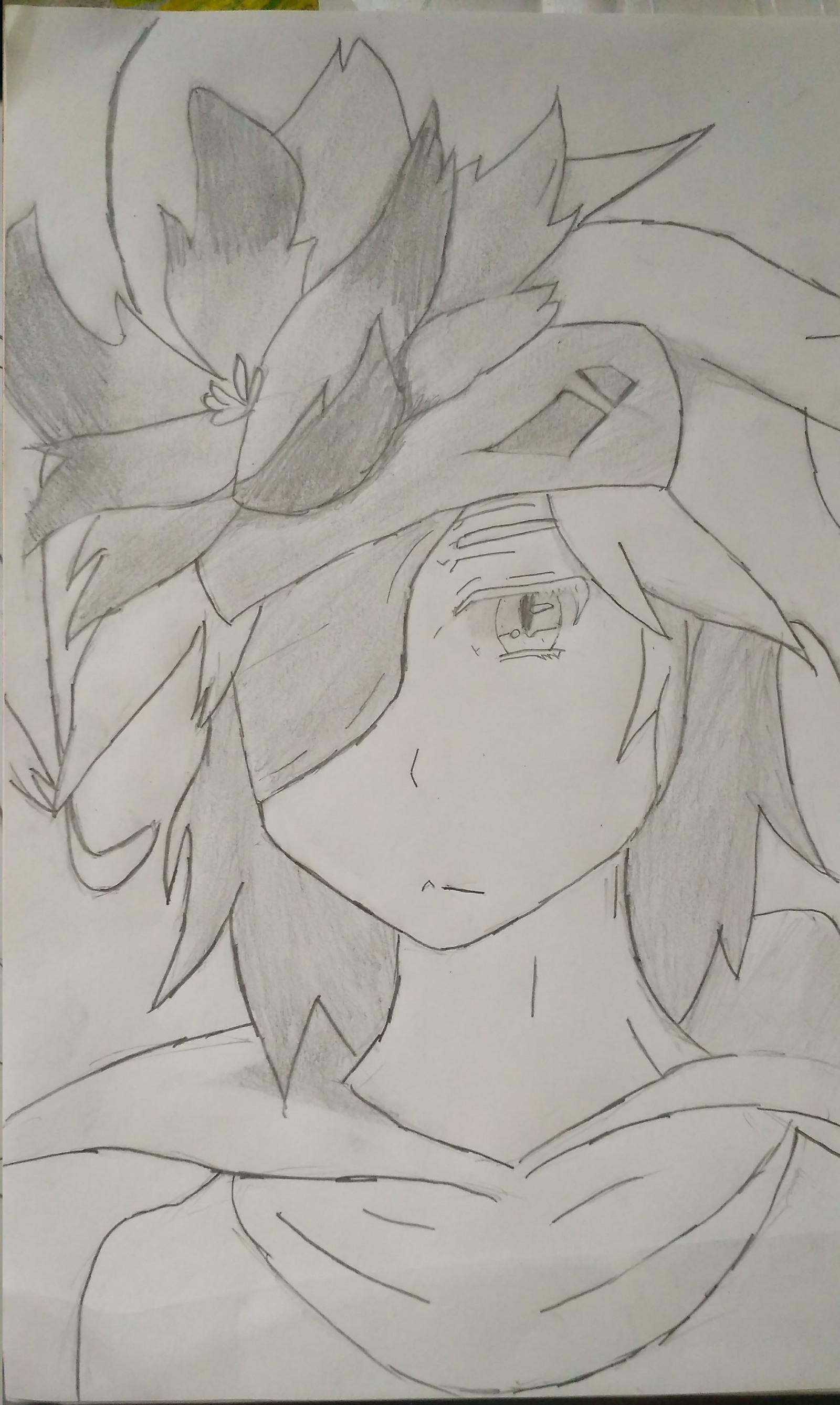 Fremy, Rokka no Yuusha Type 4th picture please rate - My, , Rokka no yuusha, Pencil drawing, Anime art