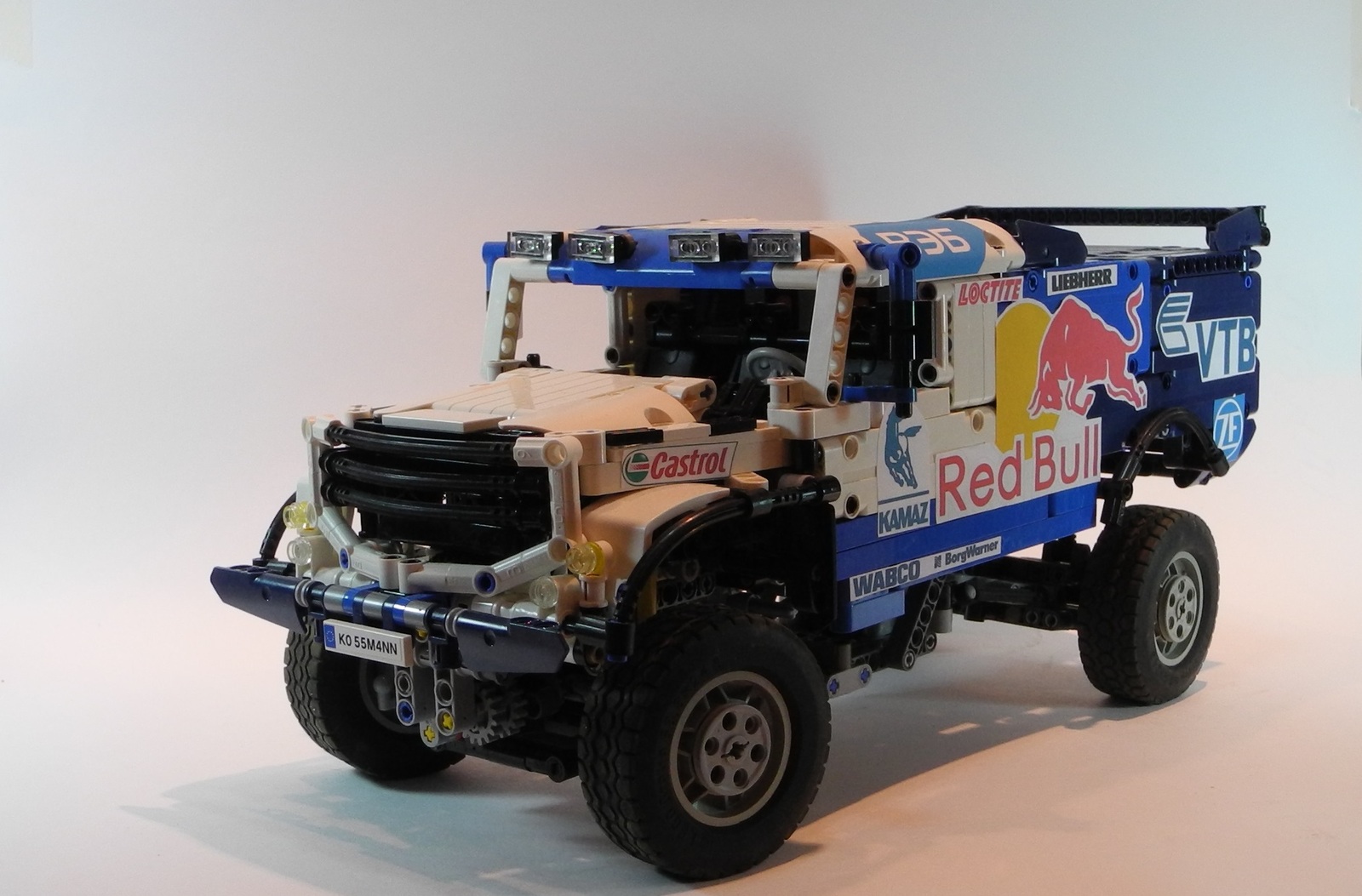 lego kamaz rally homemade - My, Lego, Lego technic, Kamaz, Rally, Rally dakar, Longpost