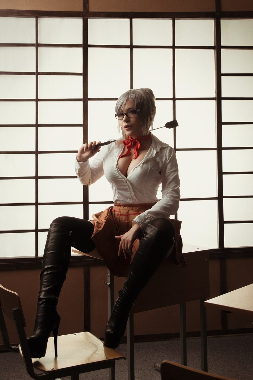 Cosplay Meiko Shiraki (Prison School) - Boobs, Cosplay, Prison School, Meiko Shiraki, Longpost, Anime