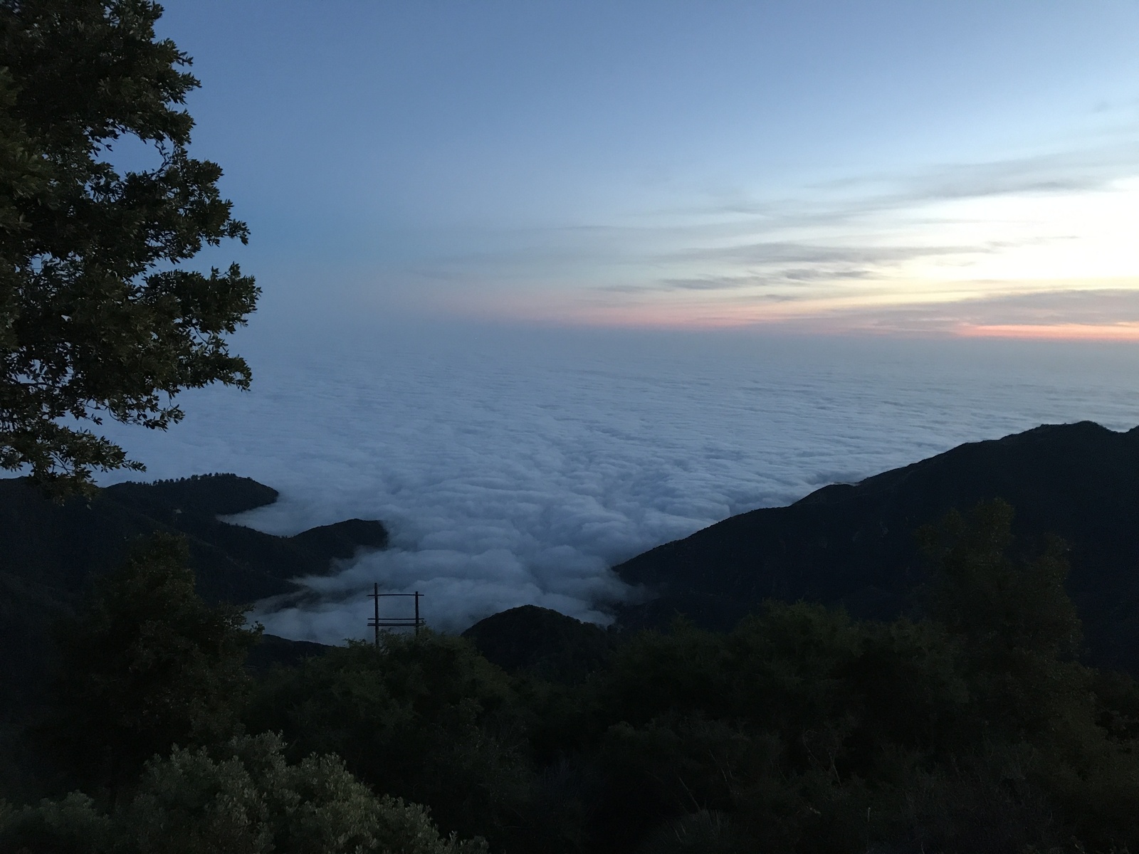 Higher than clouds. - My, USA, Travels, The photo, Pasadena, Observatory, , Nature, Longpost