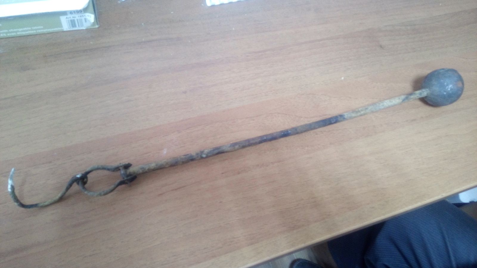 Help identifying a piece of iron - My, Piece of iron, Archaeologists