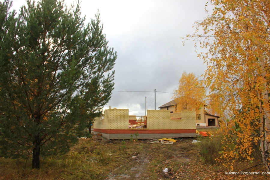 We build our house in Kazan in 90 days. 78-80 days. Wiring completed - My, Home construction, Kazan, House, The photo, My, Electricity, Ventilation, Gutter, Longpost