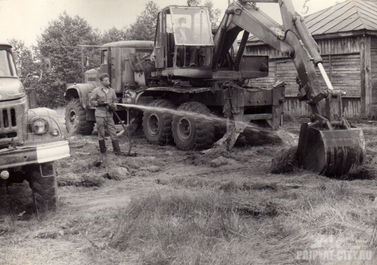 Photo from the archive of the liquidation of the Chernobyl disaster. - Pripyat, The photo, Chernobyl, Liquidation, Longpost