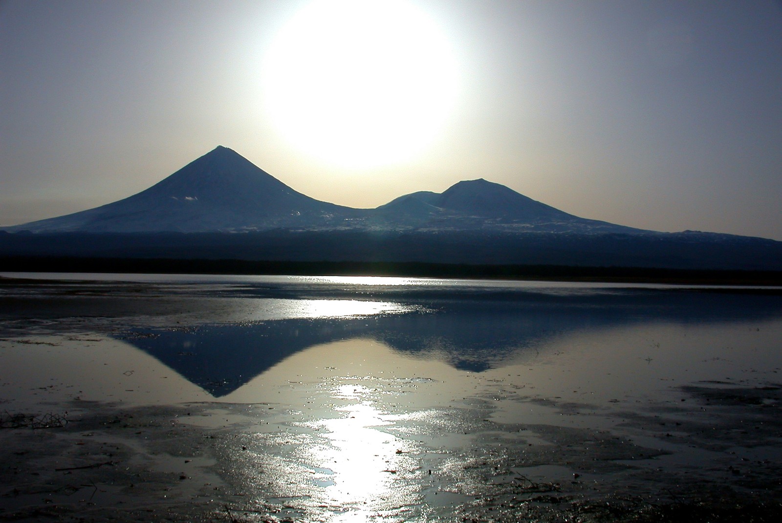 While Russia is waking up. - Kamchatka, Evening, Sunset, Ocean, Volcano, good evening, Longpost