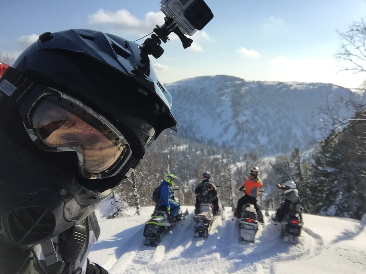 winter hobby - My, , Snowmobile, Khakassia, Longpost, Mine