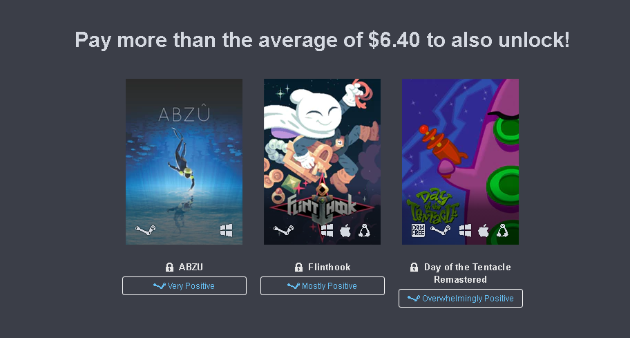 New bundle from Humble Bundle - Humble bundle, Steam, Longpost