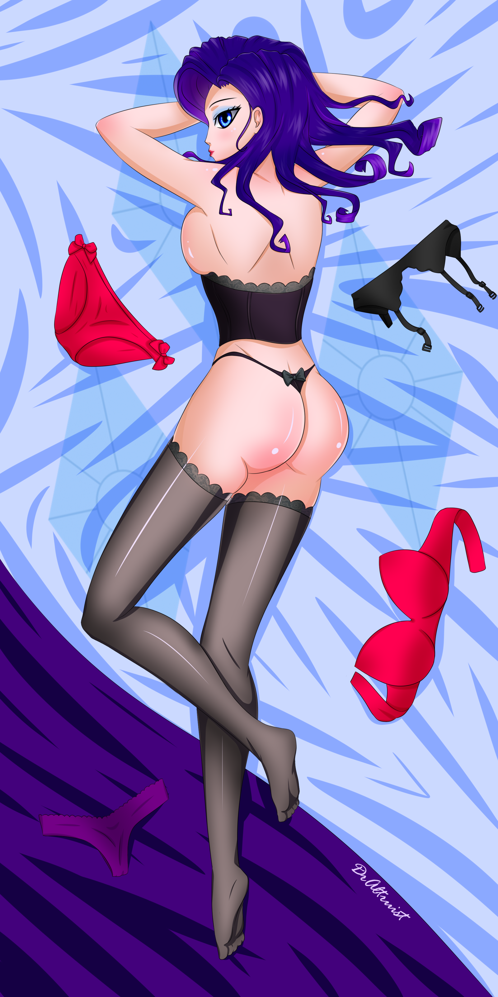 Rarity Humanization - NSFW, My little pony, Rarity, Humanization, Art, MLP Suggestive