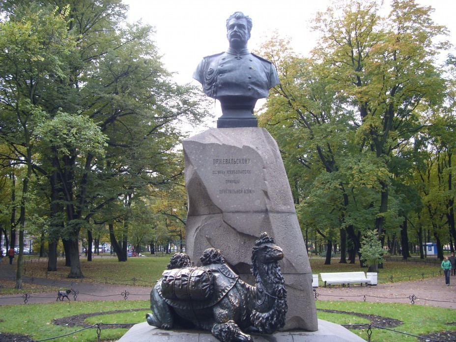 horse inventor - My, Humor, Saint Petersburg, Monument, Alexander Park, Przewalski's horse