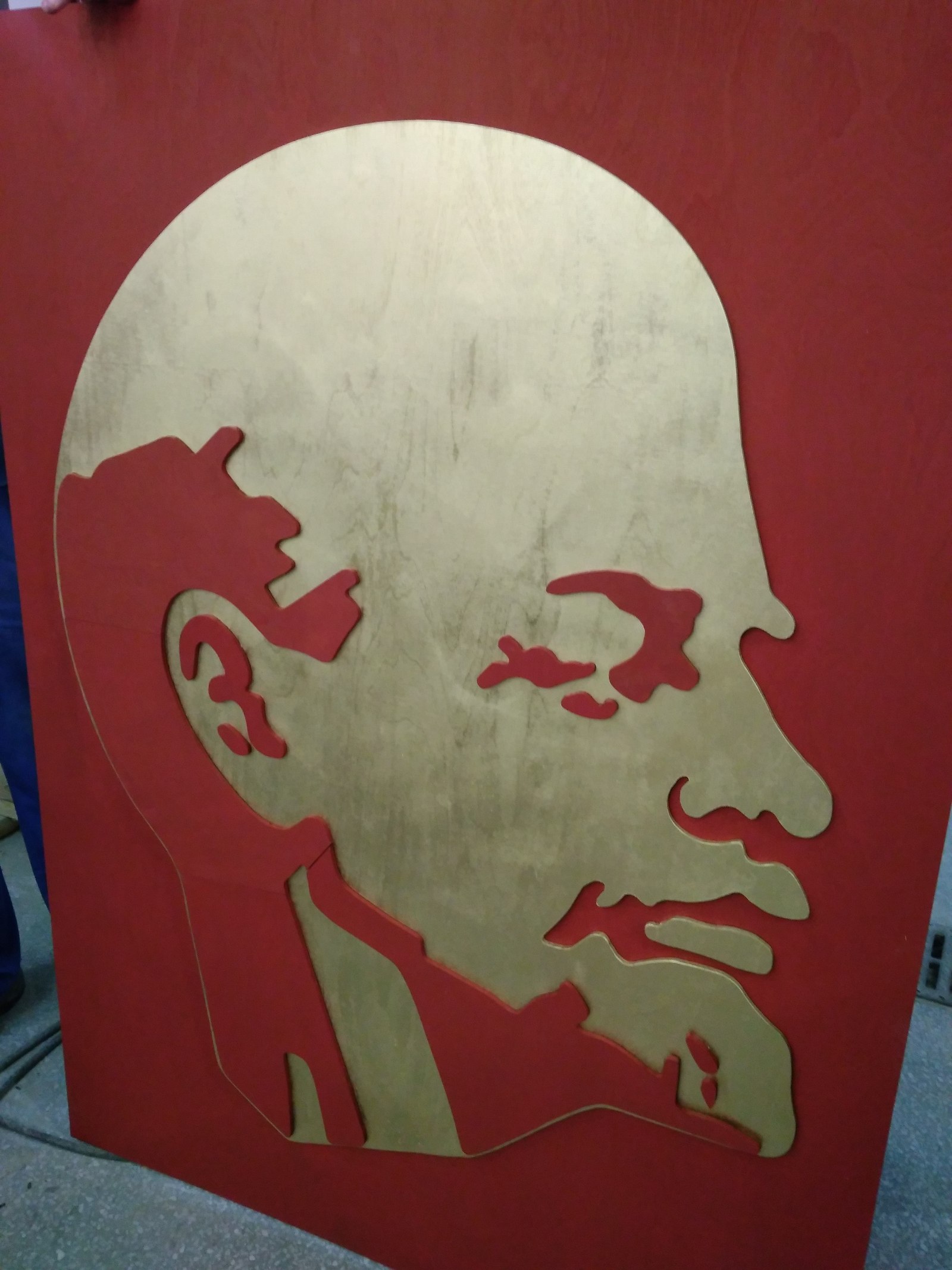 Five years at three years - My, Production, Work, CNC, Lenin, Stimulus, Revolution, Proletariat, Art, Longpost