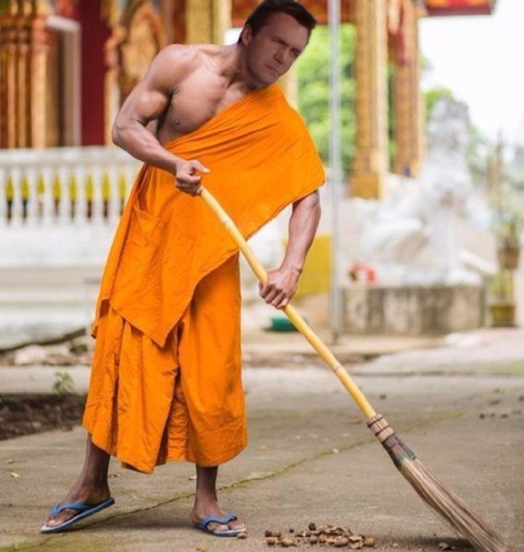 Photographs of a Shaolin monk - Monks, Fotozhaba, Longpost