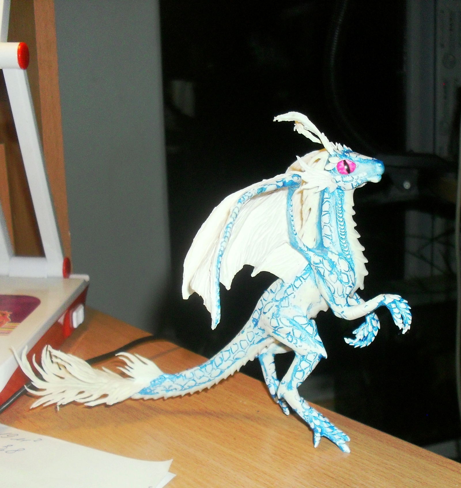 Where blanks were lying, there dragons beat with their wings - My, The Dragon, Polymer clay, Needlework with process, Blanks, Figurines, Statuette, Longpost