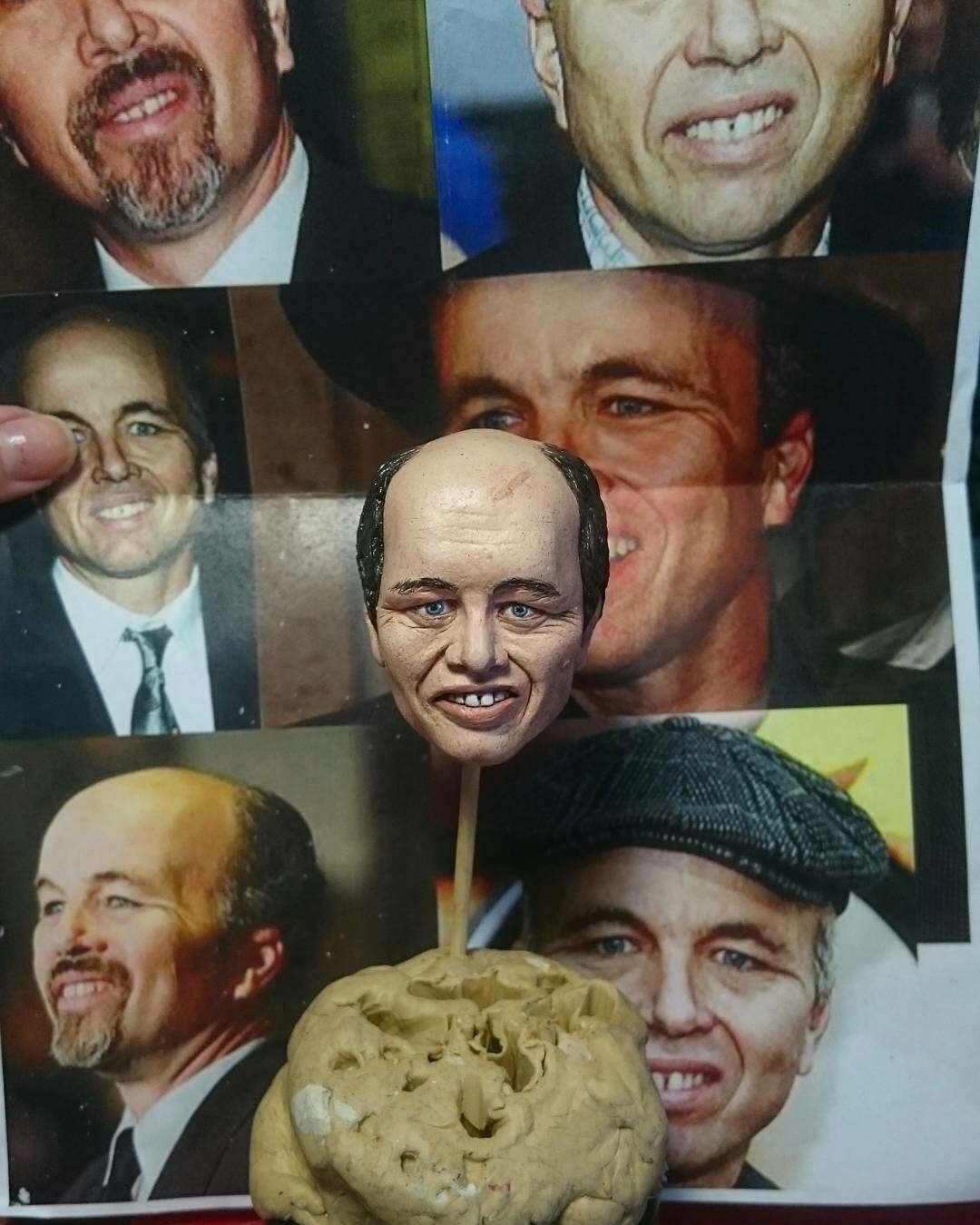 Remember this actor? Ice Cream Man (1995) Clint Howard - My, , Needlework without process, Pendant