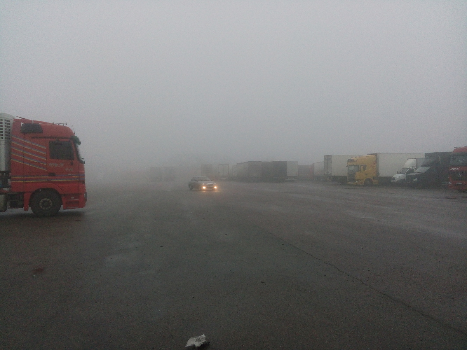 Silent Hill - My, Fog, Truck, The photo