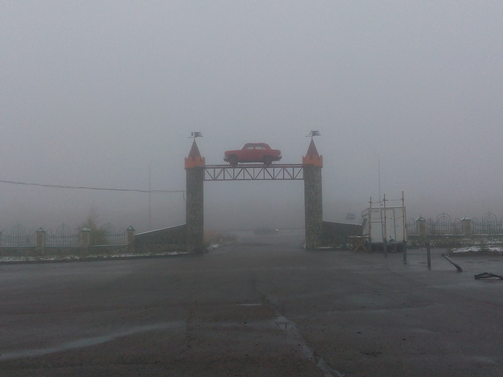 Silent Hill - My, Fog, Truck, The photo