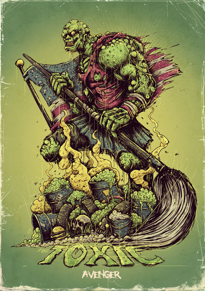 Toxic Avenger - Моё, Toxic avenger, B movies, Toxic, Длиннопост